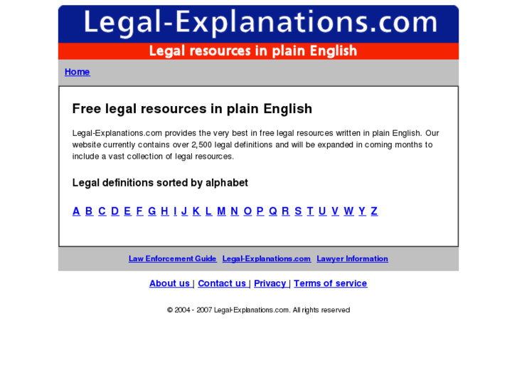 www.legal-explanations.com