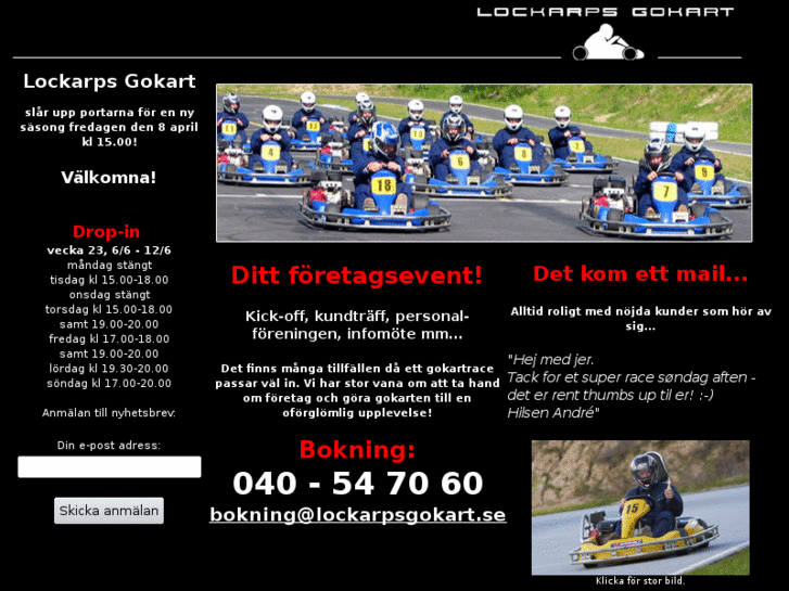 www.lockarpsgokart.se