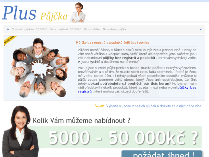 www.pluspujcka.cz