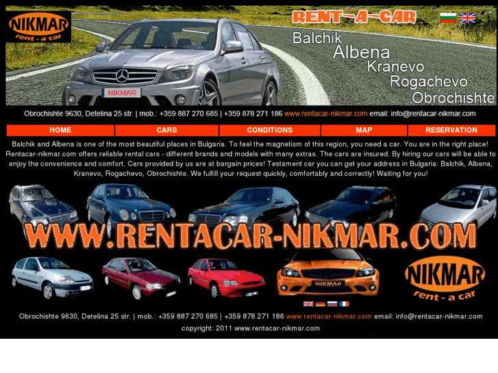 www.rentacar-nikmar.com