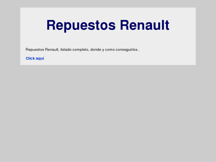 www.repuestosrenault.net