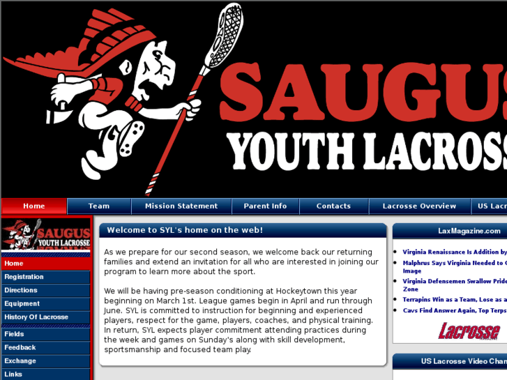 www.saugusyouthlacrosse.com