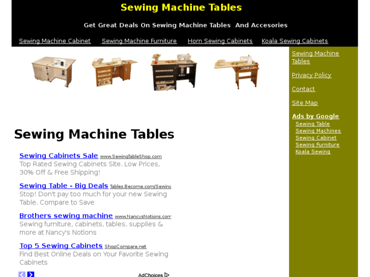 www.sewingmachinetablesshop.com