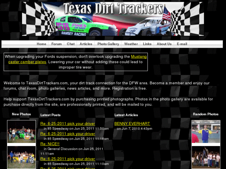 www.texasdirttrackers.com