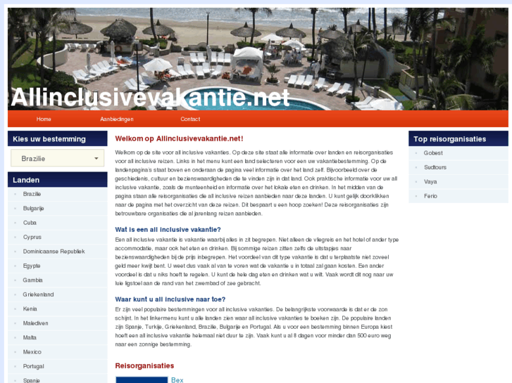 www.allinclusivevakantie.net