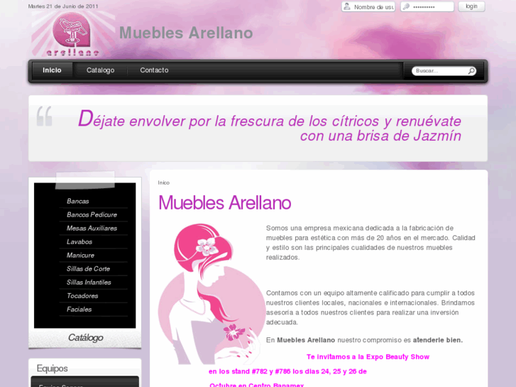 www.arellanomuebles.com