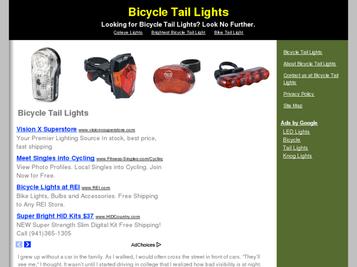 www.bicycletaillights.com