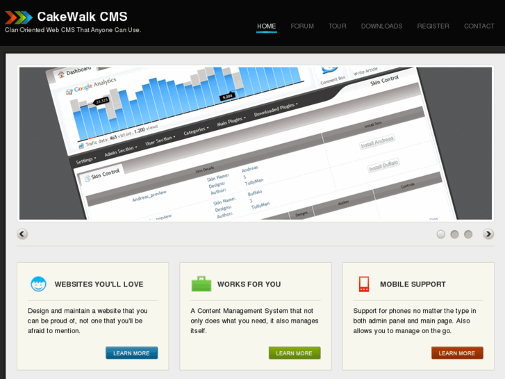 www.cakewalkcms.com