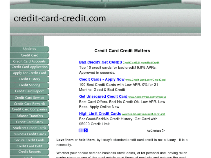 www.credit-card-credit.com