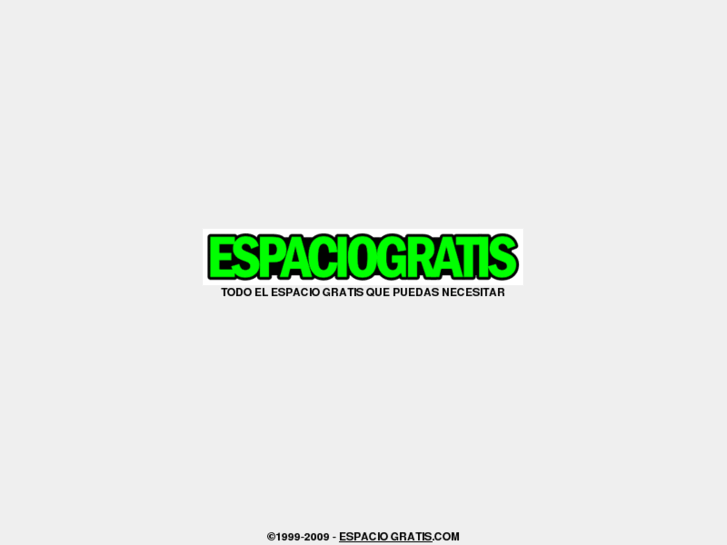 www.espaciogratis.com