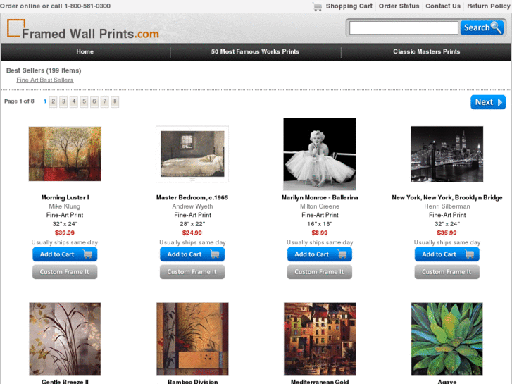 www.framedwallprints.com