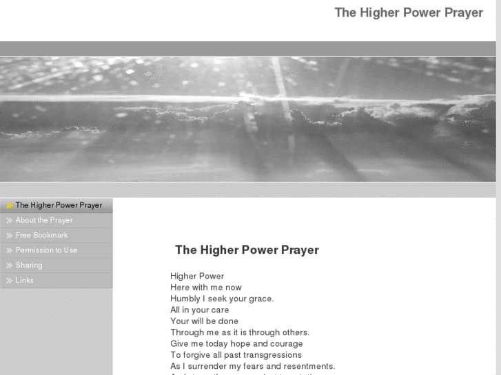 www.higherpowerprayer.com