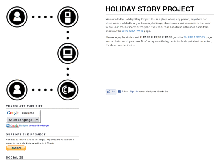 www.holidaystoryproject.com