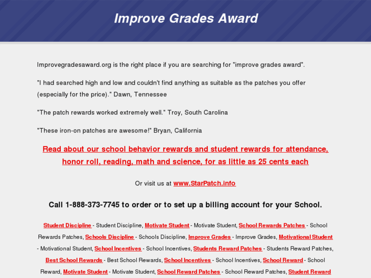 www.improvegradesaward.org