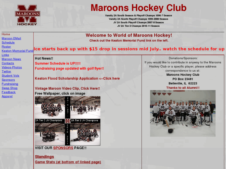 www.maroonshockey.org