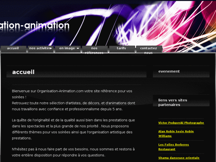 www.organisation-animation.com