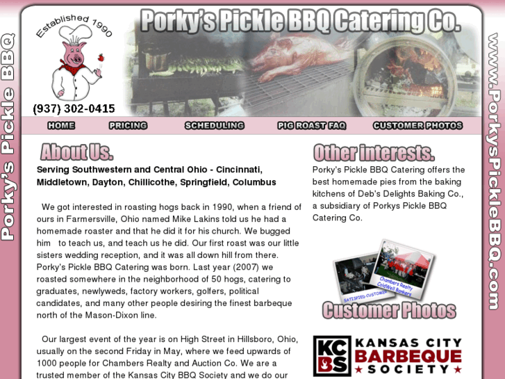 www.porkyspicklebbq.com