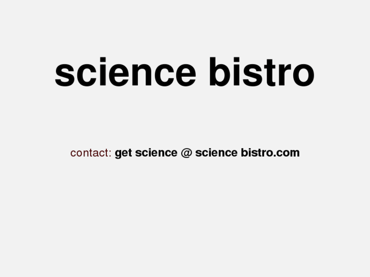 www.sciencebistro.com