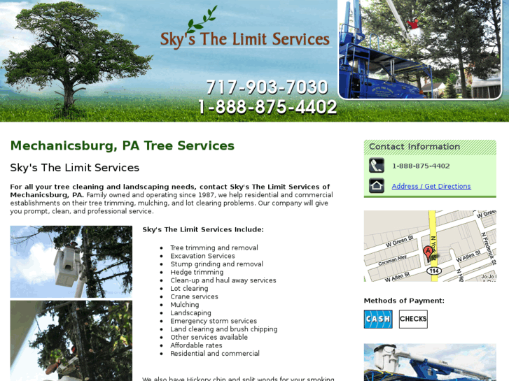 www.skysthelimittreeservices.com