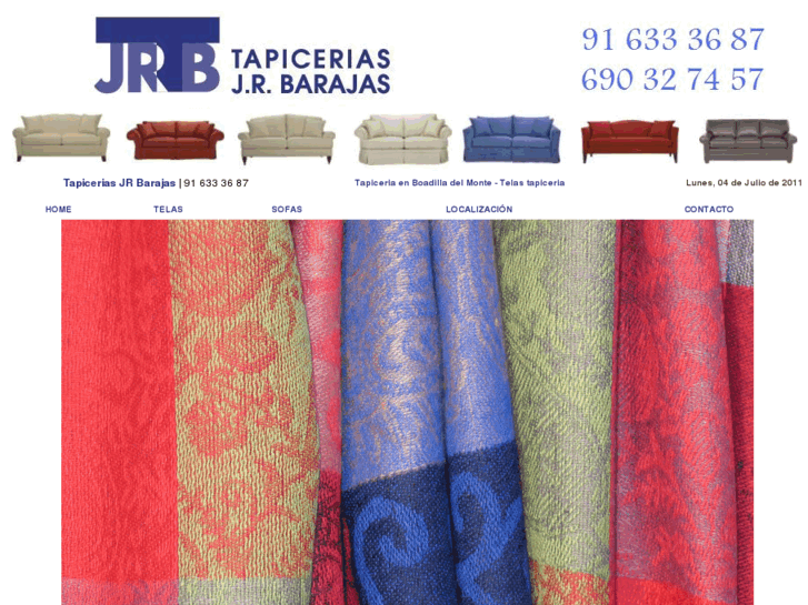 www.tapiceriasjrbarajas.com