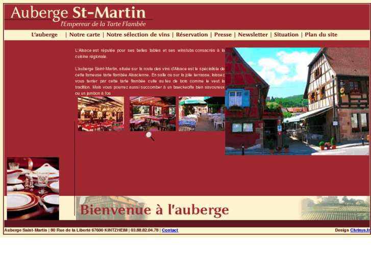 www.auberge-saintmartin.com