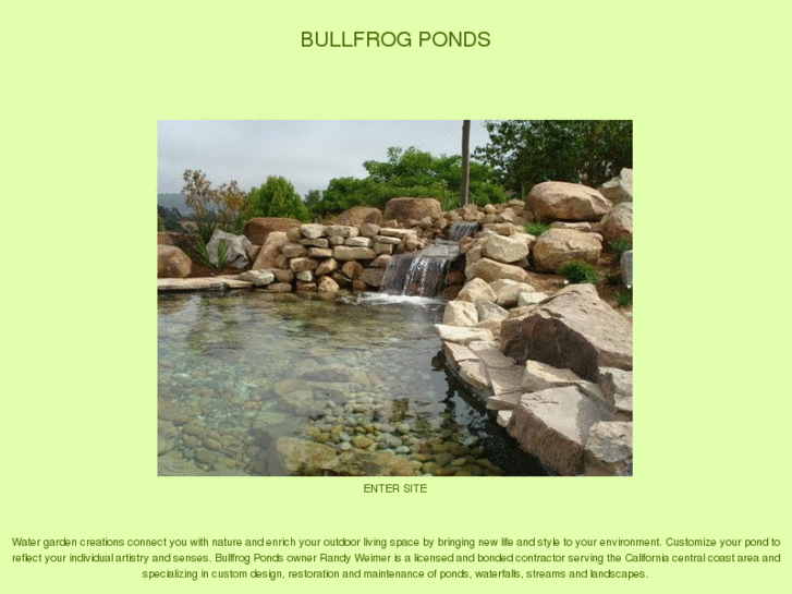 www.bullfrog-ponds.com