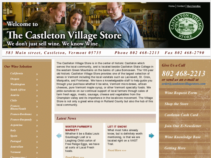 www.castletonvillagestore.com