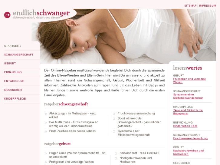 www.endlichschwanger.de
