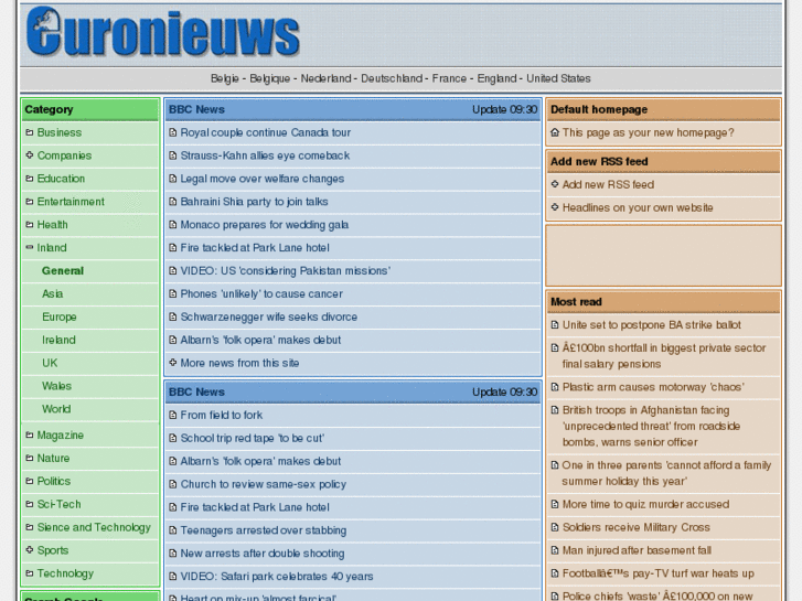 www.euronieuws.be