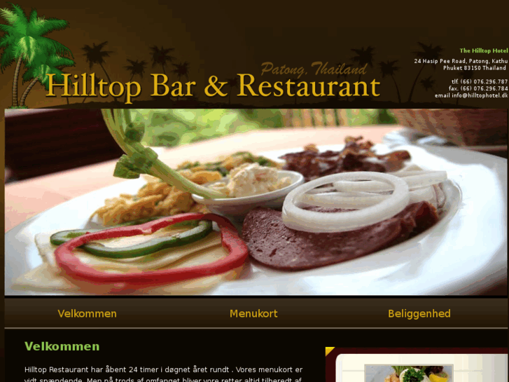 www.hilltoprestaurant.dk