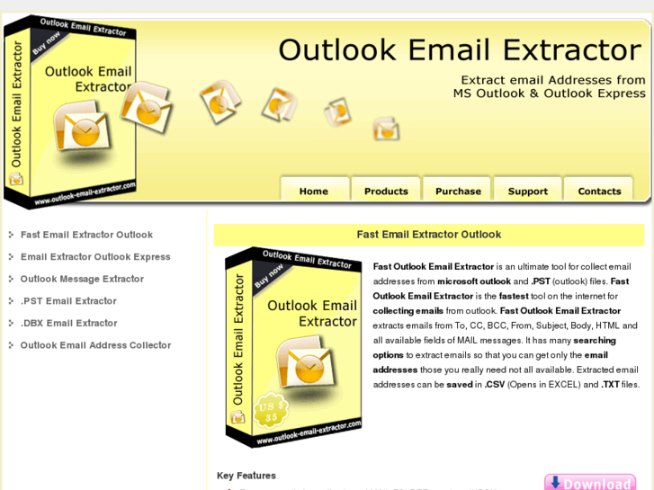 www.outlook-email-extractor.com