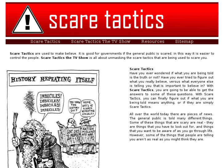 www.scaretactics.net