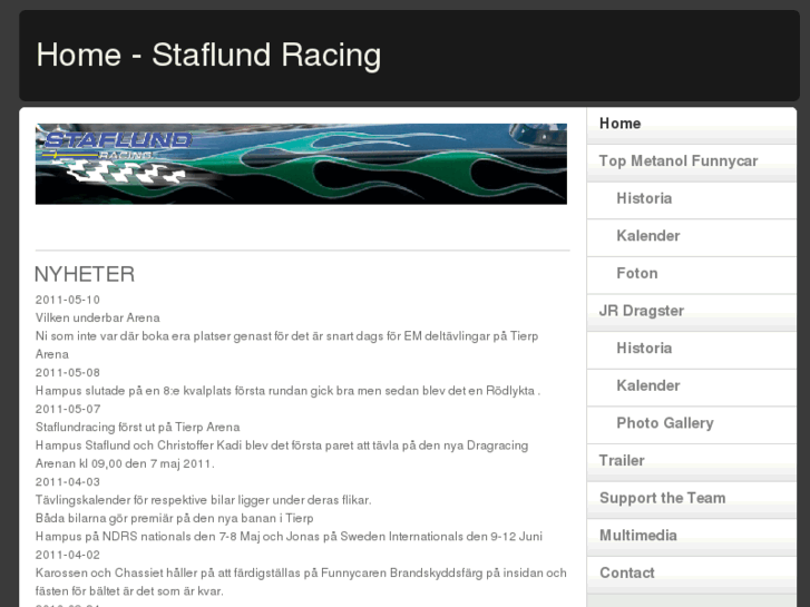 www.staflundracing.com