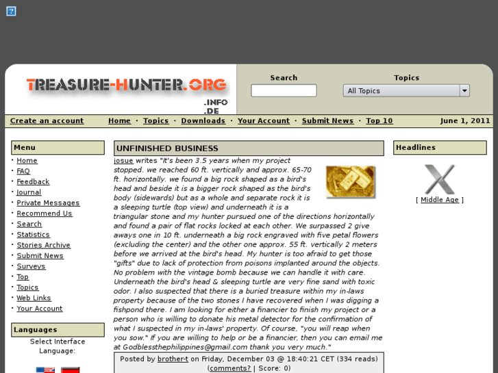 www.treasure-hunter.biz