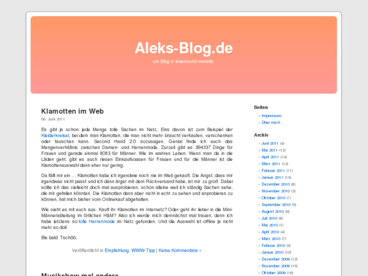 www.aleks-blog.de