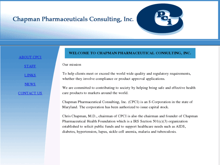 www.chapmanpharmaceuticals.com