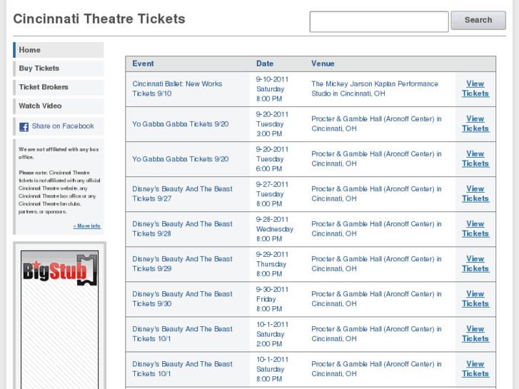 www.cincinnatitheatretickets.com