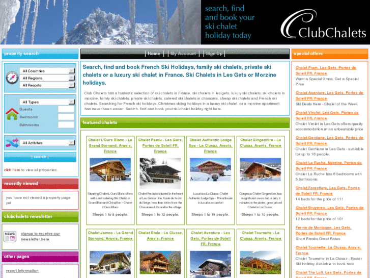 www.clubchalets.com