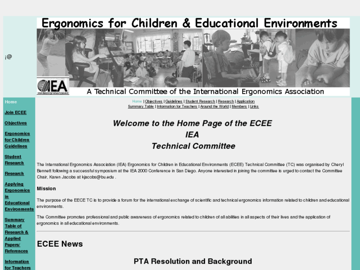 www.ergonomicsforchildren.net