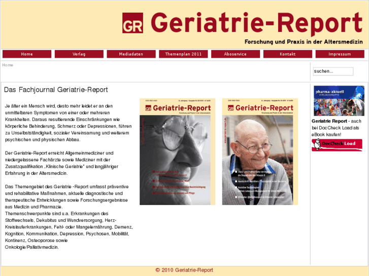 www.geriatrie-report.de