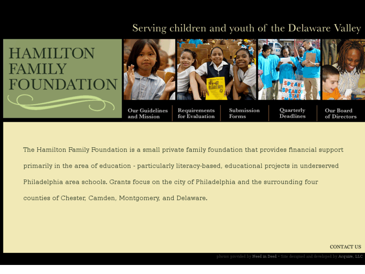 www.hamiltonfamilyfoundation.org