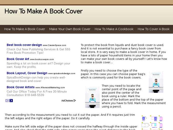 www.howtomakeabookcover.net