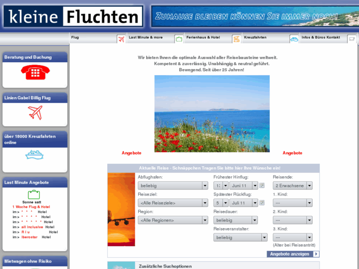 www.kleinefluchten.com