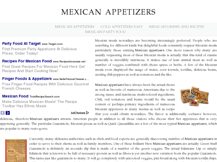 www.mexicanappetizers.info