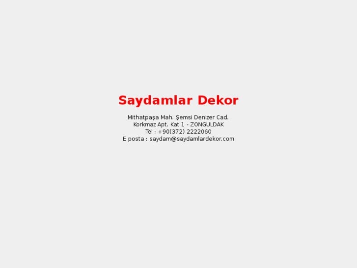 www.saydamlardekor.com