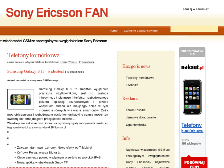 www.sonyericsson-fan.pl