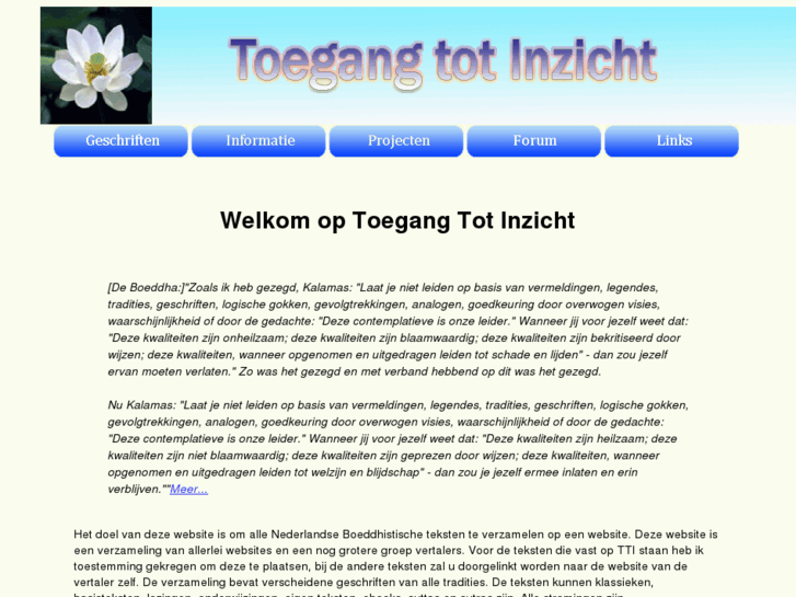 www.toegangtotinzicht.nl