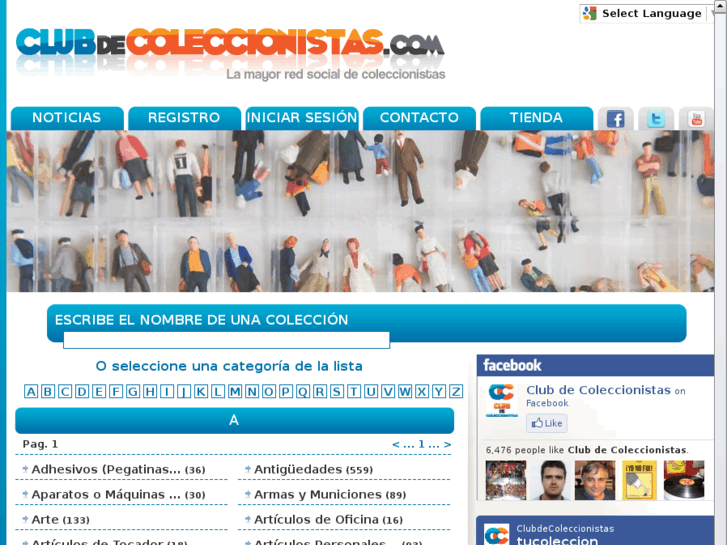 www.clubdecoleccionistas.com