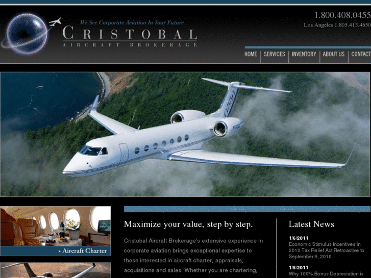 www.cristobalaircraftbrokerage.com