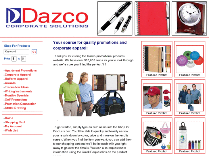 www.dazcopromotions.com